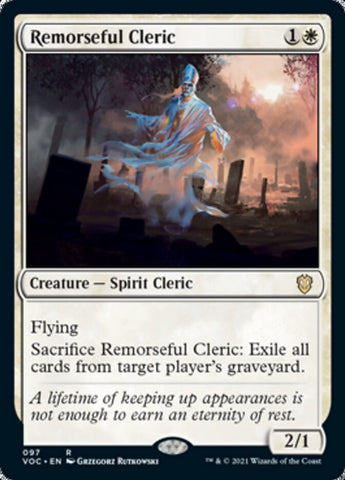 Remorseful Cleric [Innistrad: Crimson Vow Commander]