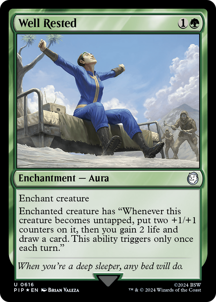Well Rested (Surge Foil) [Fallout]