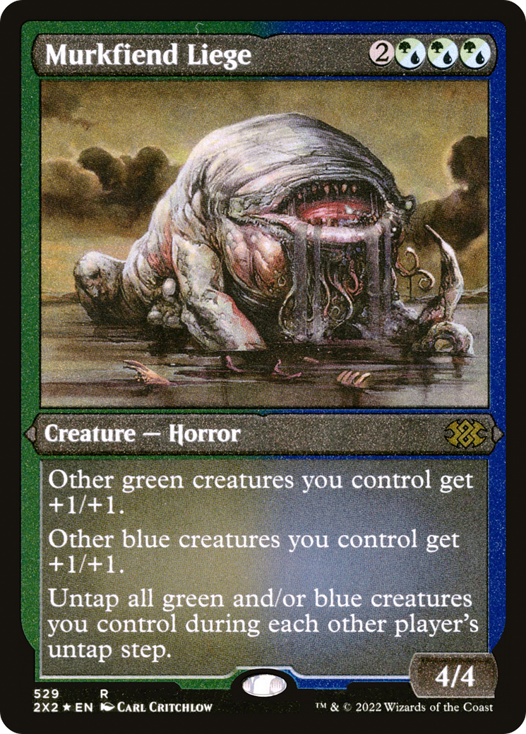 Murkfiend Liege (Foil Etched) [Double Masters 2022]