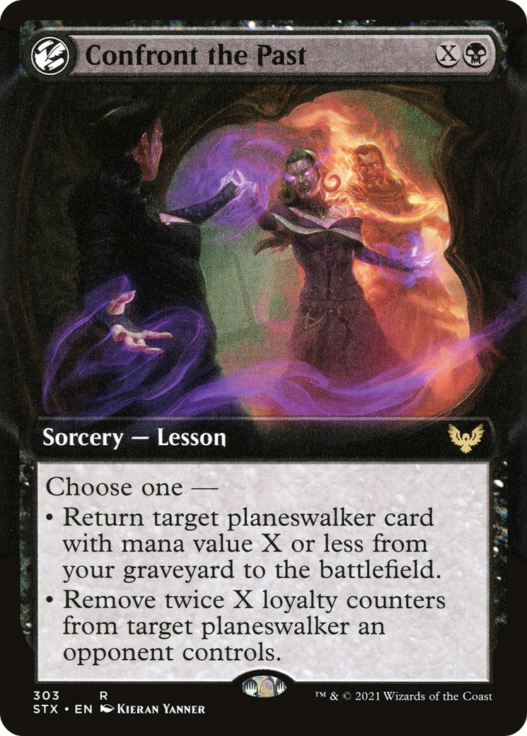 Confront the Past (Extended Art) [Strixhaven: School of Mages]