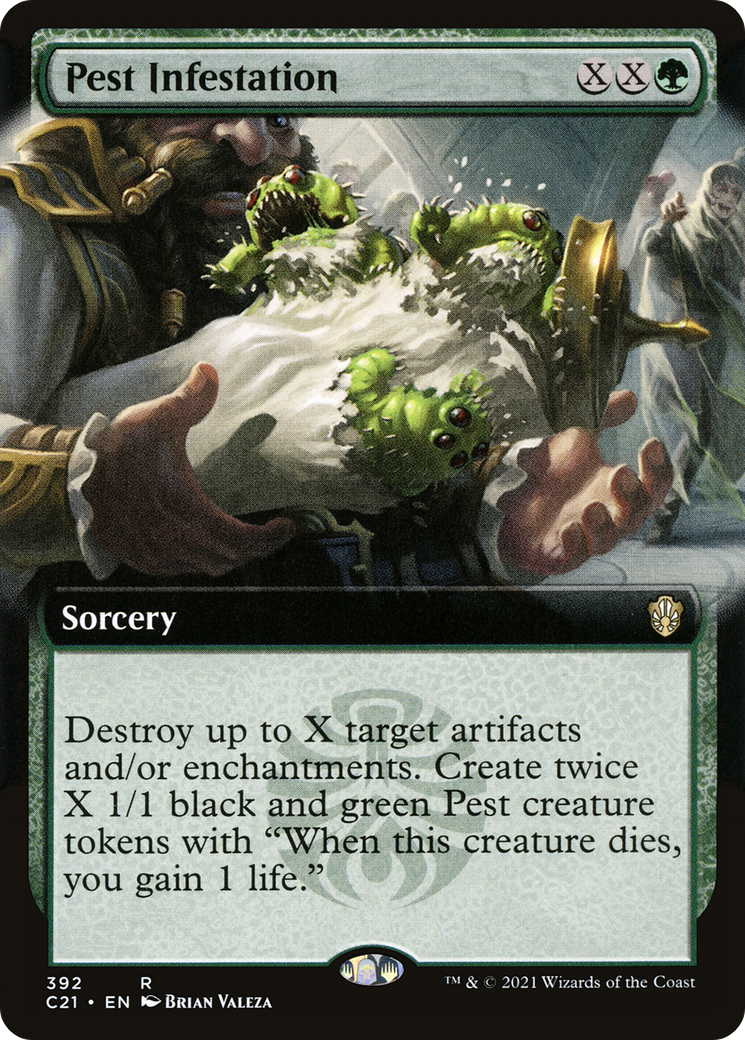 Pest Infestation (Extended Art) [Commander 2021]