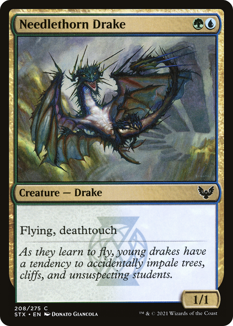 Needlethorn Drake [Strixhaven: School of Mages]