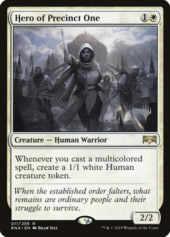 Hero of Precinct One (Promo Pack) [Ravnica Allegiance Promos]