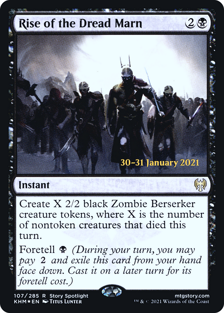 Rise of the Dread Marn [Kaldheim Prerelease Promos]