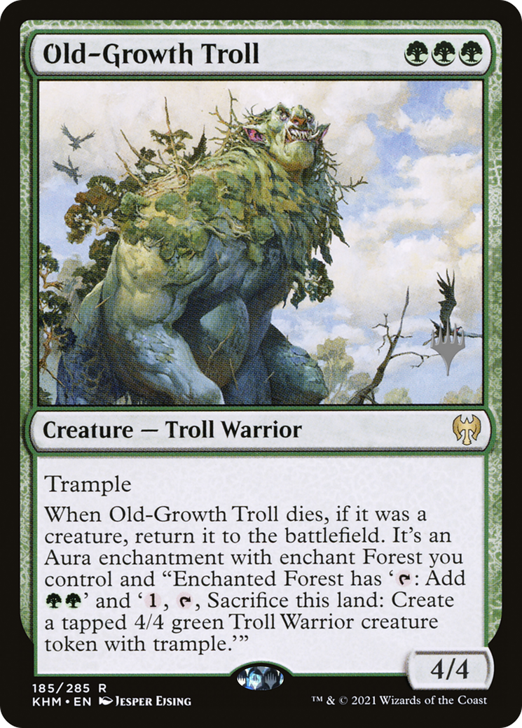 Old-Growth Troll (Promo Pack) [Kaldheim Promos]