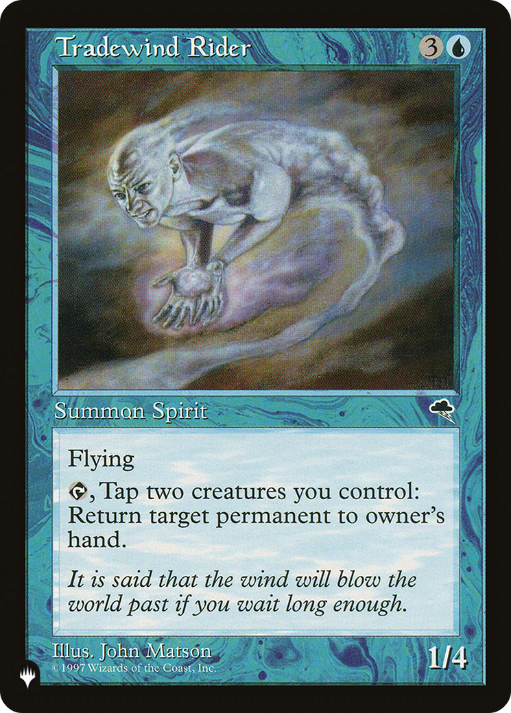 Tradewind Rider [The List]