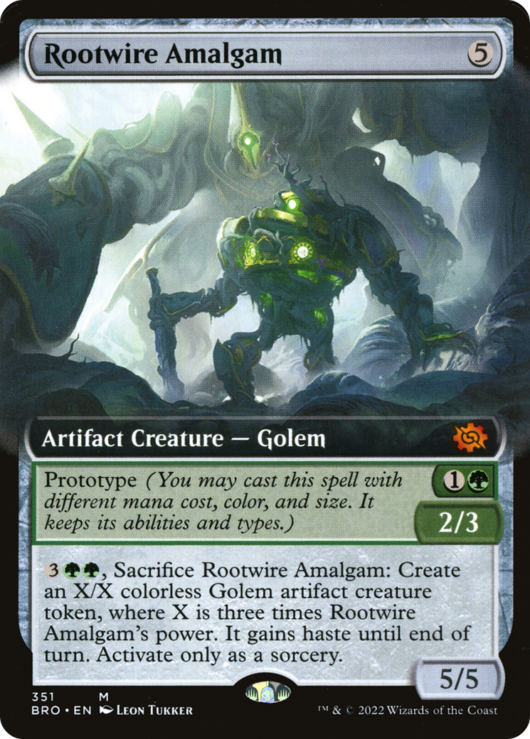 Rootwire Amalgam (Extended Art) [The Brothers' War]