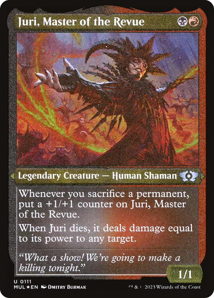 Juri, Master of the Revue (Foil Etched) [Multiverse Legends]