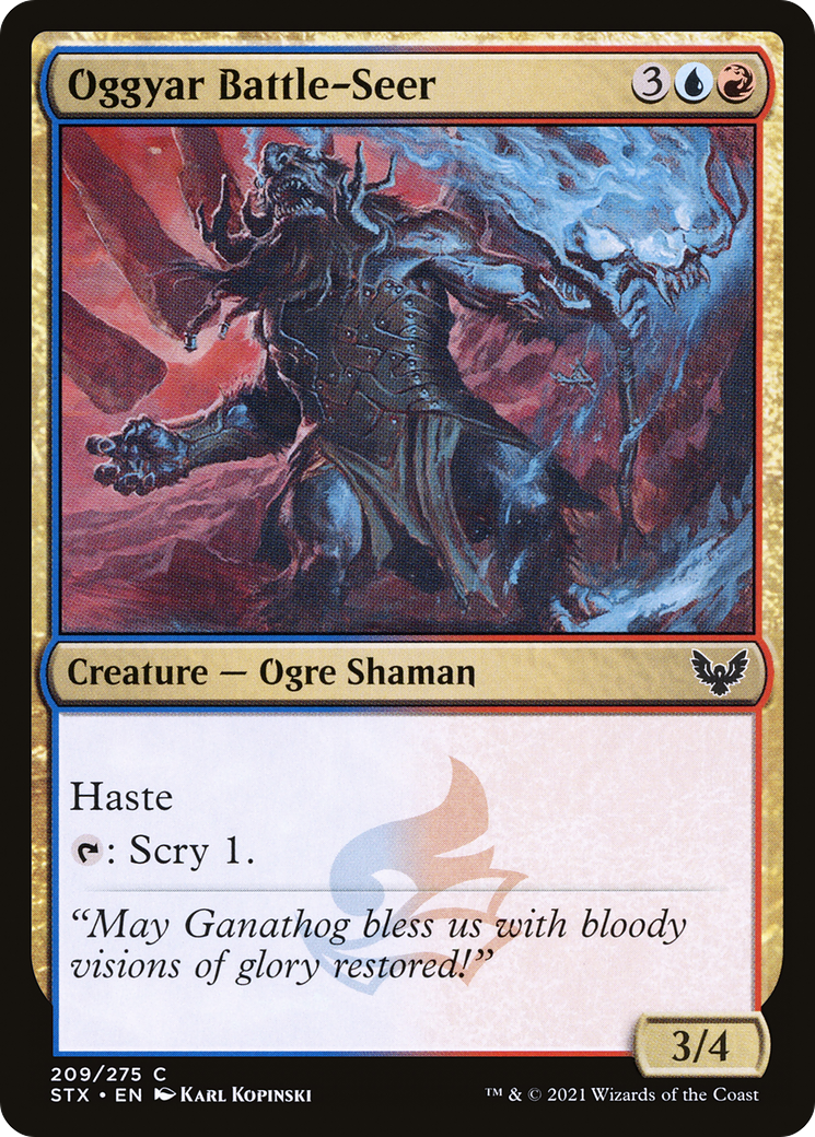 Oggyar Battle-Seer [Strixhaven: School of Mages]