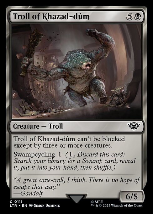 Troll of Khazad-dûm (LTR 111) [The Lord of the Rings: Tales of Middle-earth]