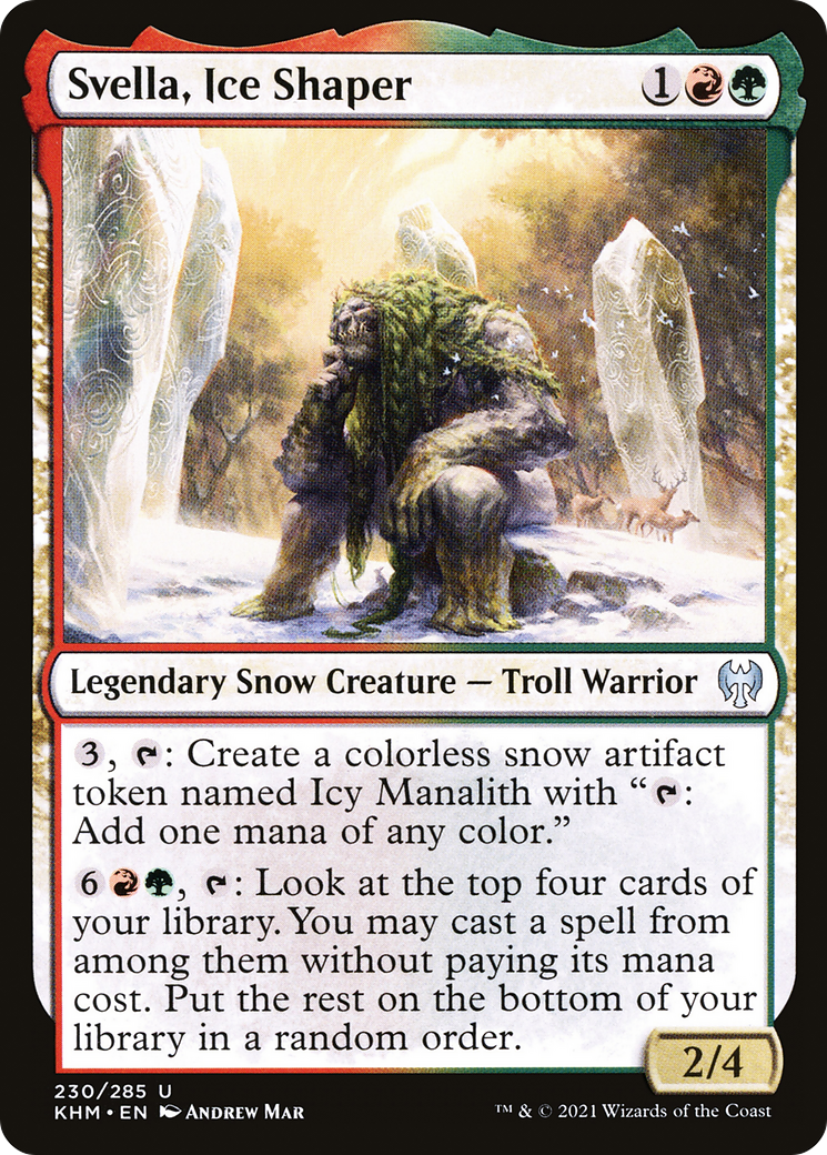 Svella, Ice Shaper [Kaldheim]