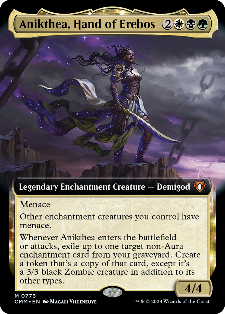 Anikthea, Hand of Erebos (Extended Art) [Commander Masters]