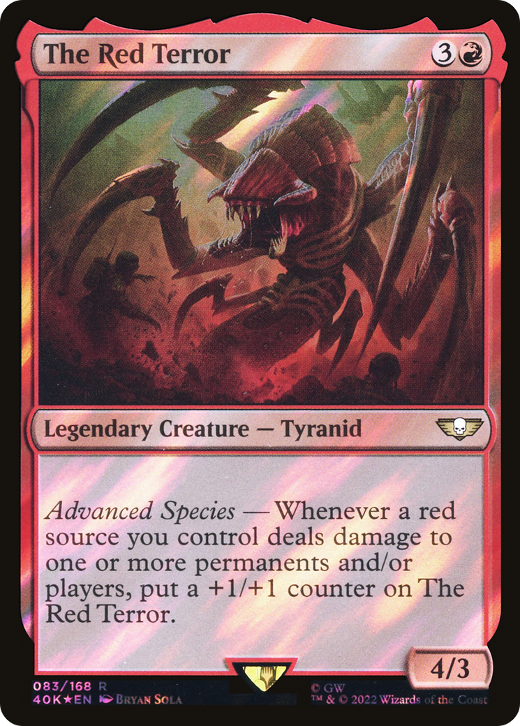 The Red Terror (Surge Foil) [Warhammer 40,000]