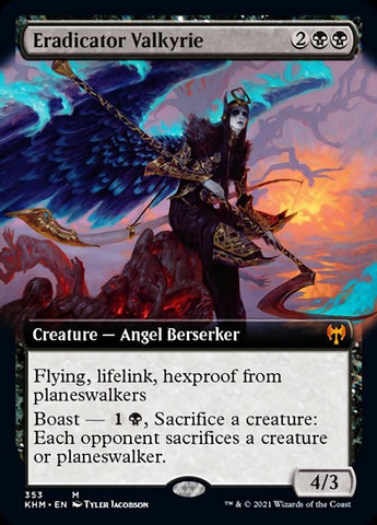 Eradicator Valkyrie (Extended Art) [Kaldheim]