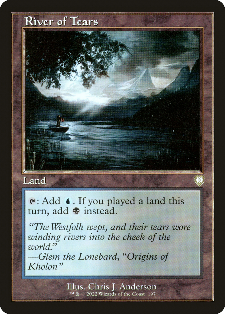 River of Tears (Retro) [The Brothers' War Commander]