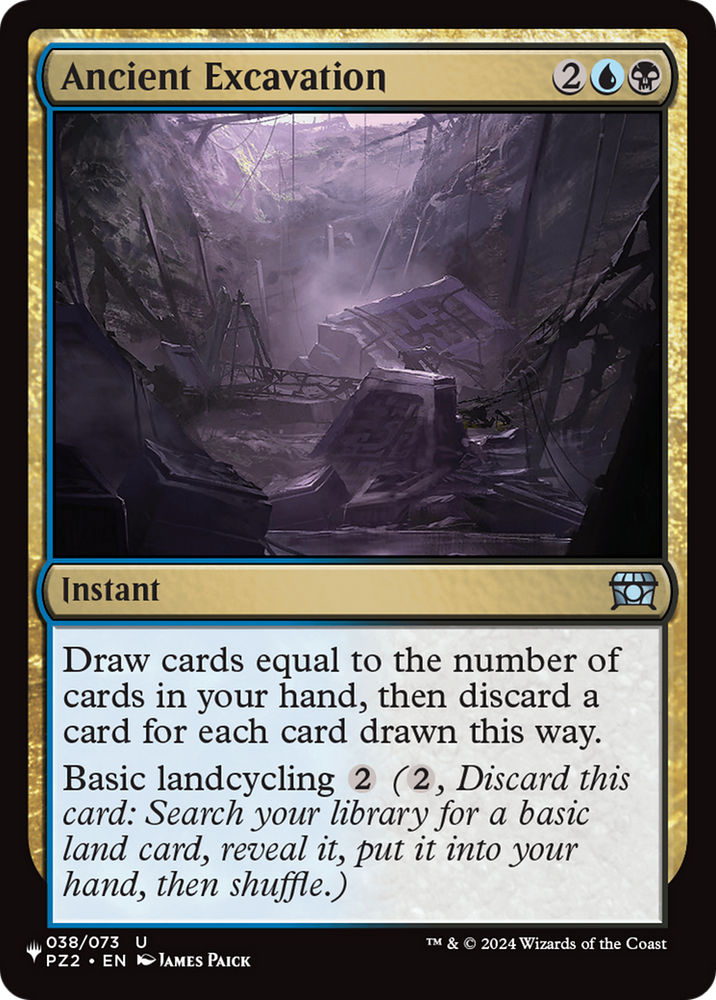 Ancient Excavation [The List]