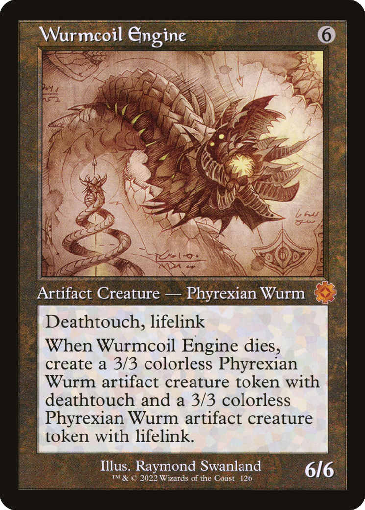 Wurmcoil Engine (Retro Schematic) [The Brothers' War Retro Artifacts]
