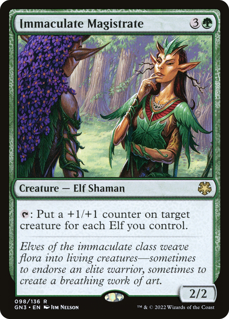 Immaculate Magistrate [Game Night: Free-for-All]