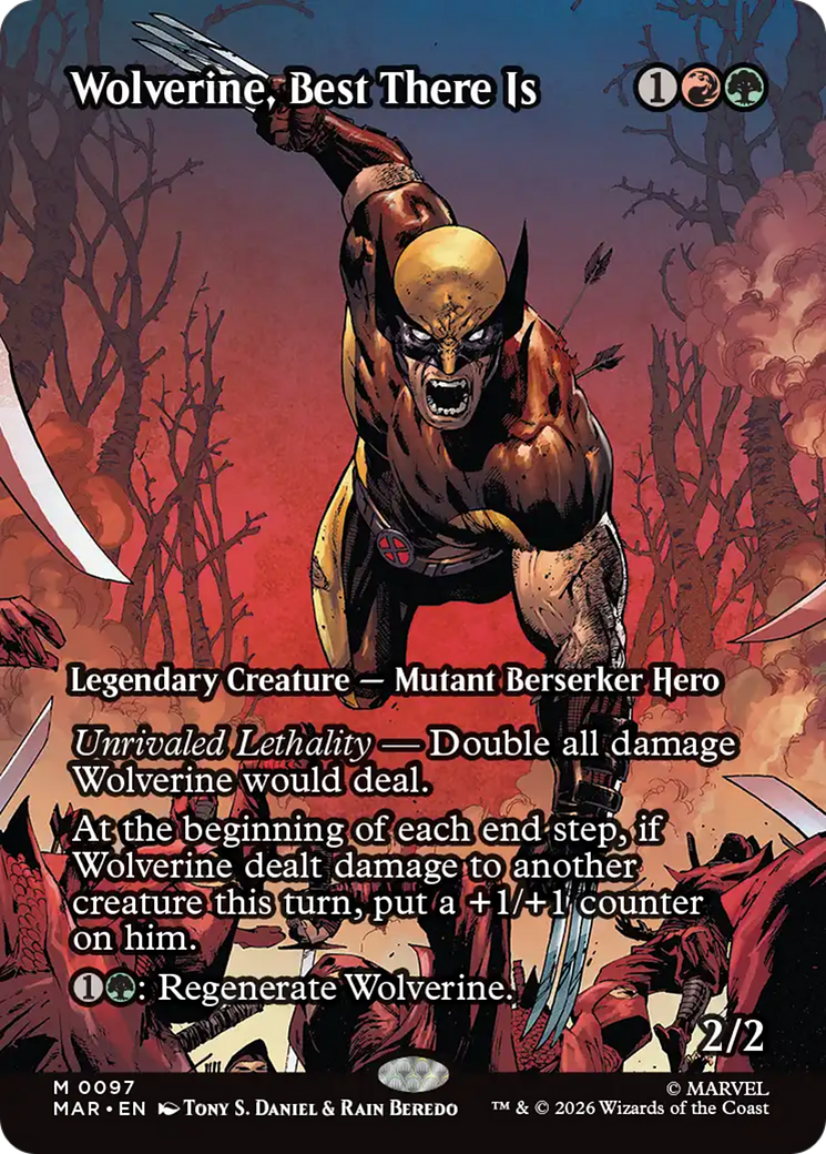 Wolverine, Best There Is (Borderless) [Marvel Universe: Eternal-Legal]