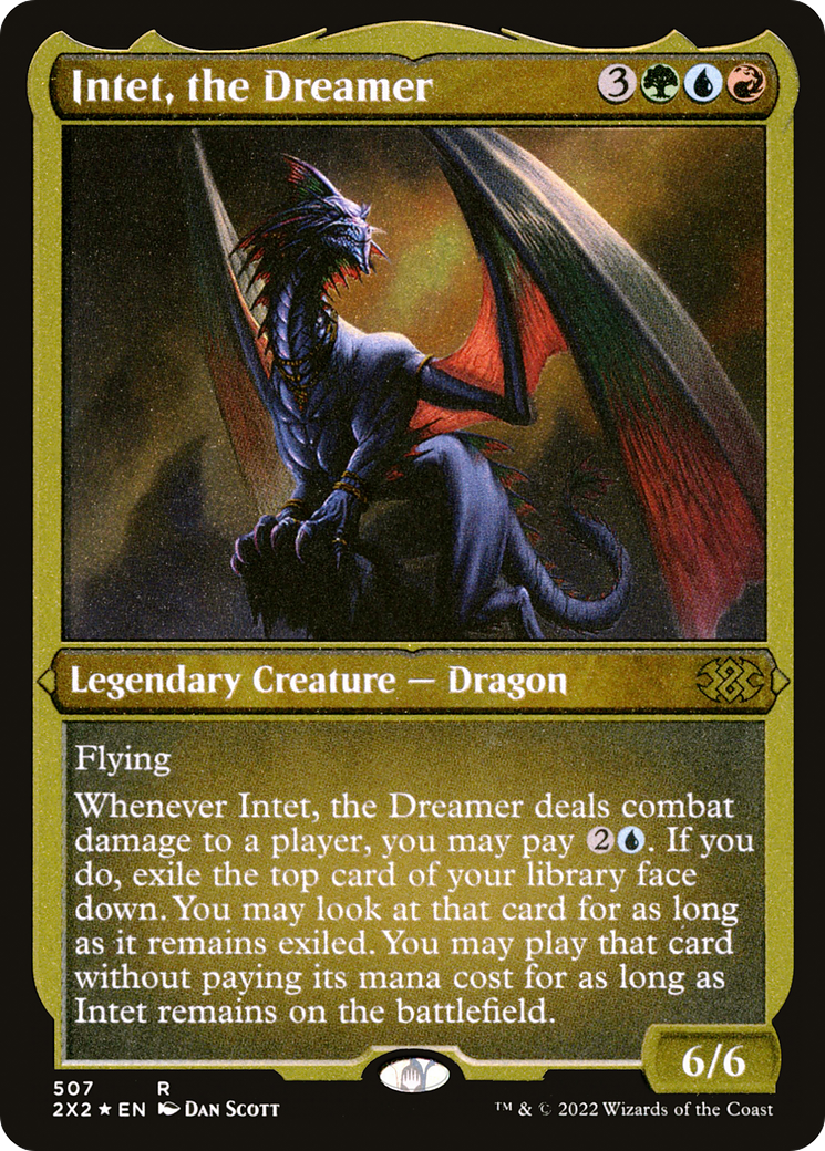 Intet, the Dreamer (Foil Etched) [Double Masters 2022]