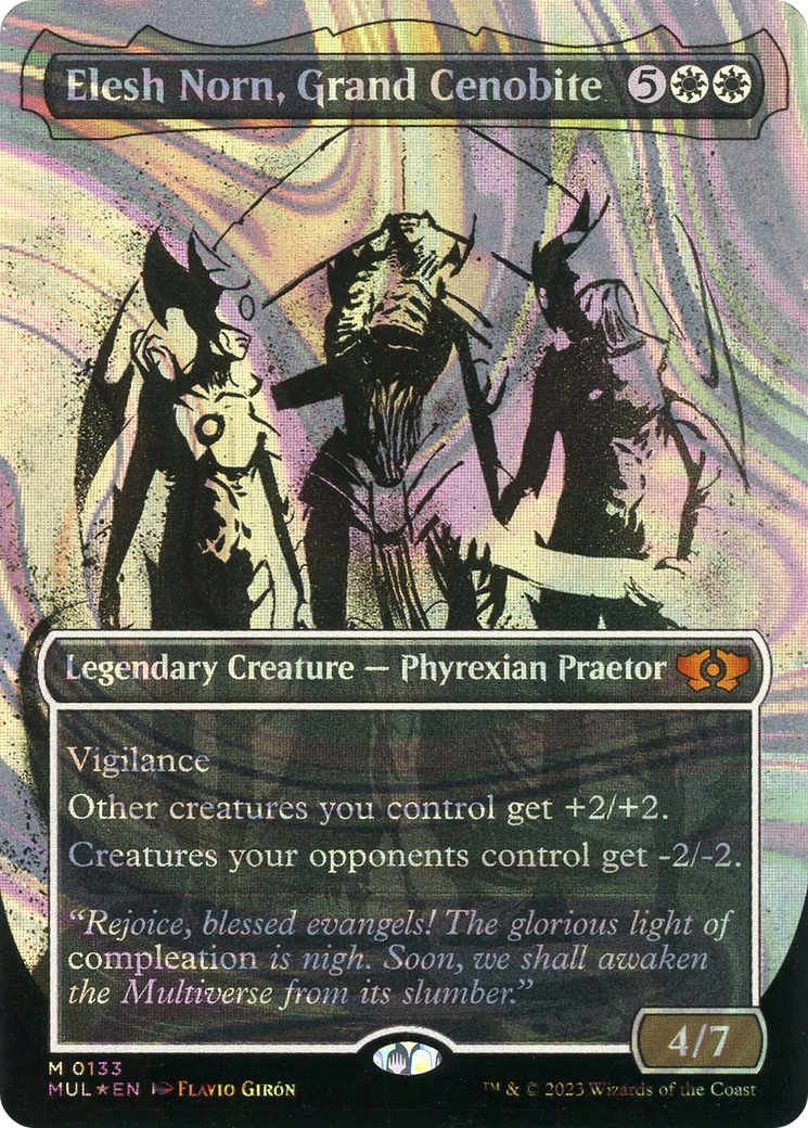 Elesh Norn, Grand Cenobite (Halo Foil) [Multiverse Legends]