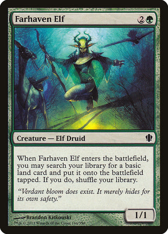 Farhaven Elf [Commander 2013]