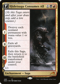 Hidetsugu Consumes All // Vessel of the All-Consuming (Extended Art) [Kamigawa: Neon Dynasty]