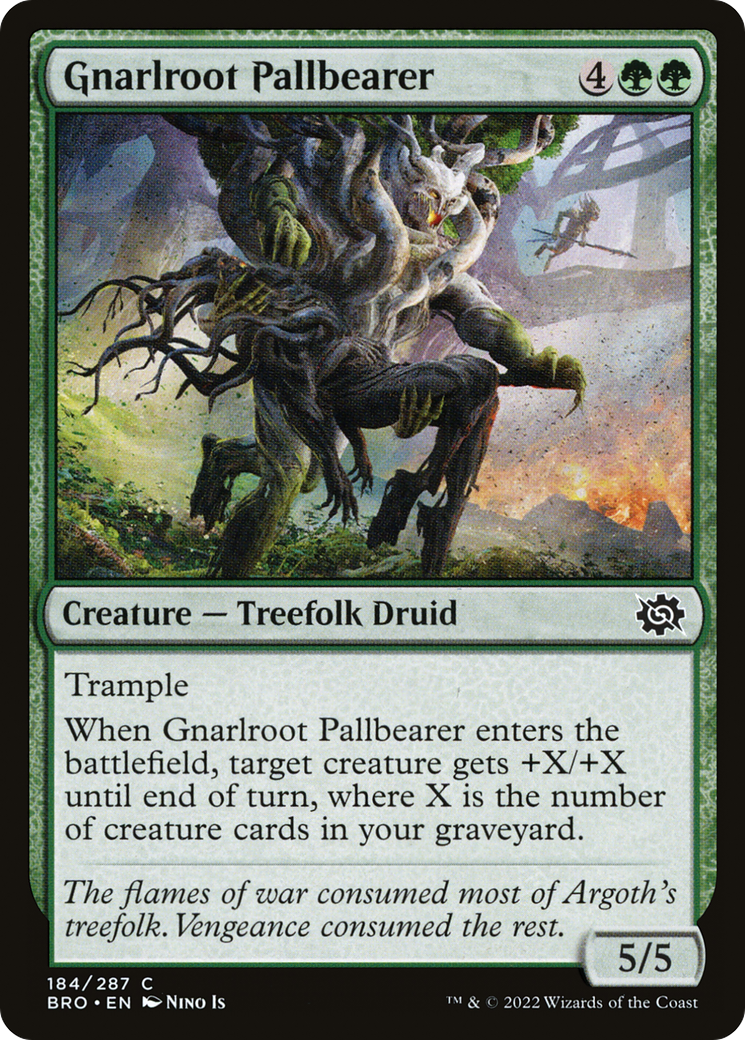 Gnarlroot Pallbearer [The Brothers' War]
