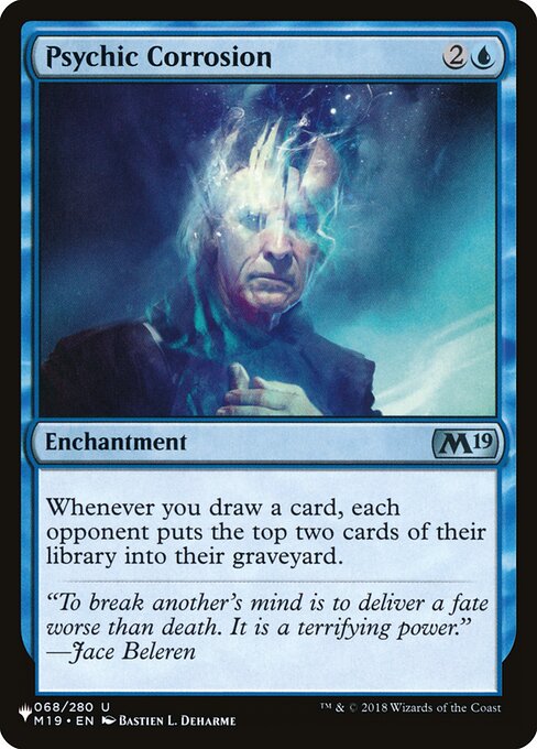Psychic Corrosion (PLST M19-68) [The List]