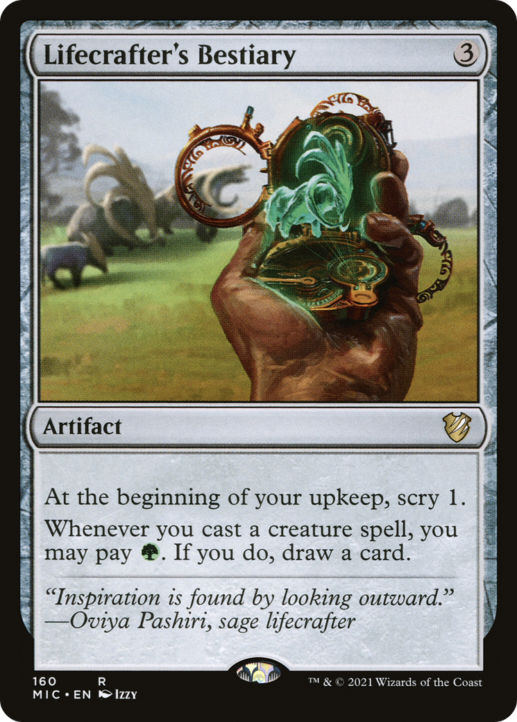 Lifecrafter's Bestiary [Innistrad: Midnight Hunt Commander]