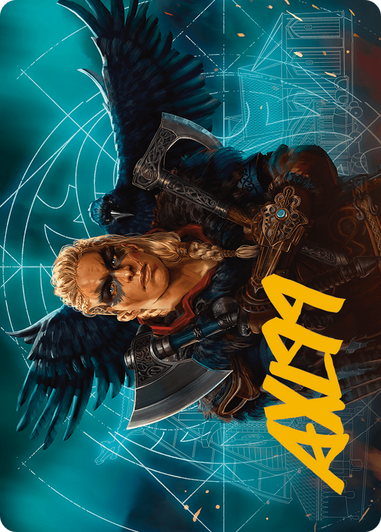 Eivor, Wolf-Kissed Art Card (Gold-Stamped Signature) [Assassin's Creed Art Series]