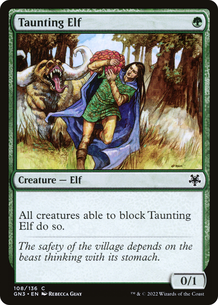 Taunting Elf [Game Night: Free-for-All]