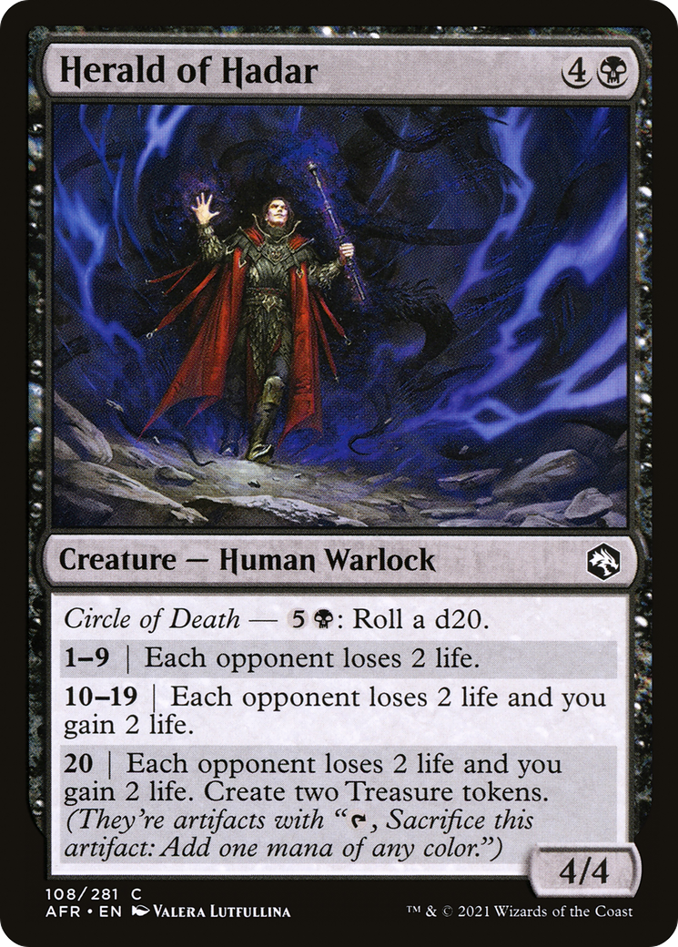 Herald of Hadar [Dungeons & Dragons: Adventures in the Forgotten Realms]