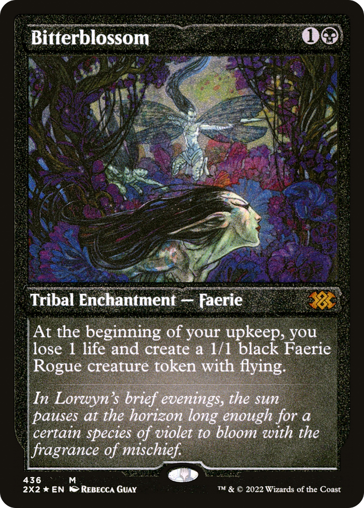 Bitterblossom (Foil Etched) [Double Masters 2022]