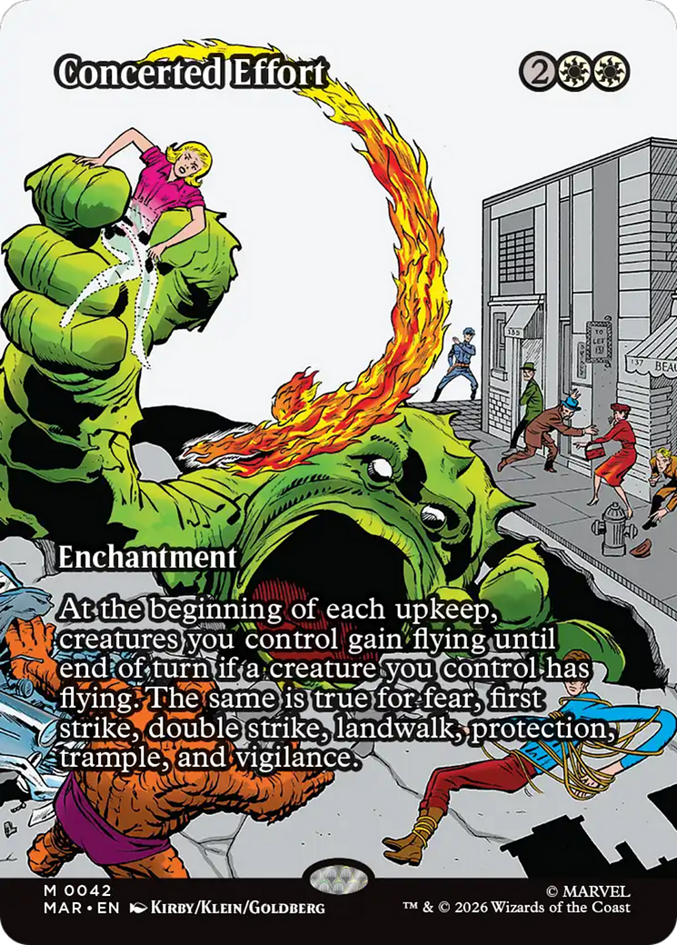 Concerted Effort (Borderless) [Marvel Universe: Eternal-Legal]
