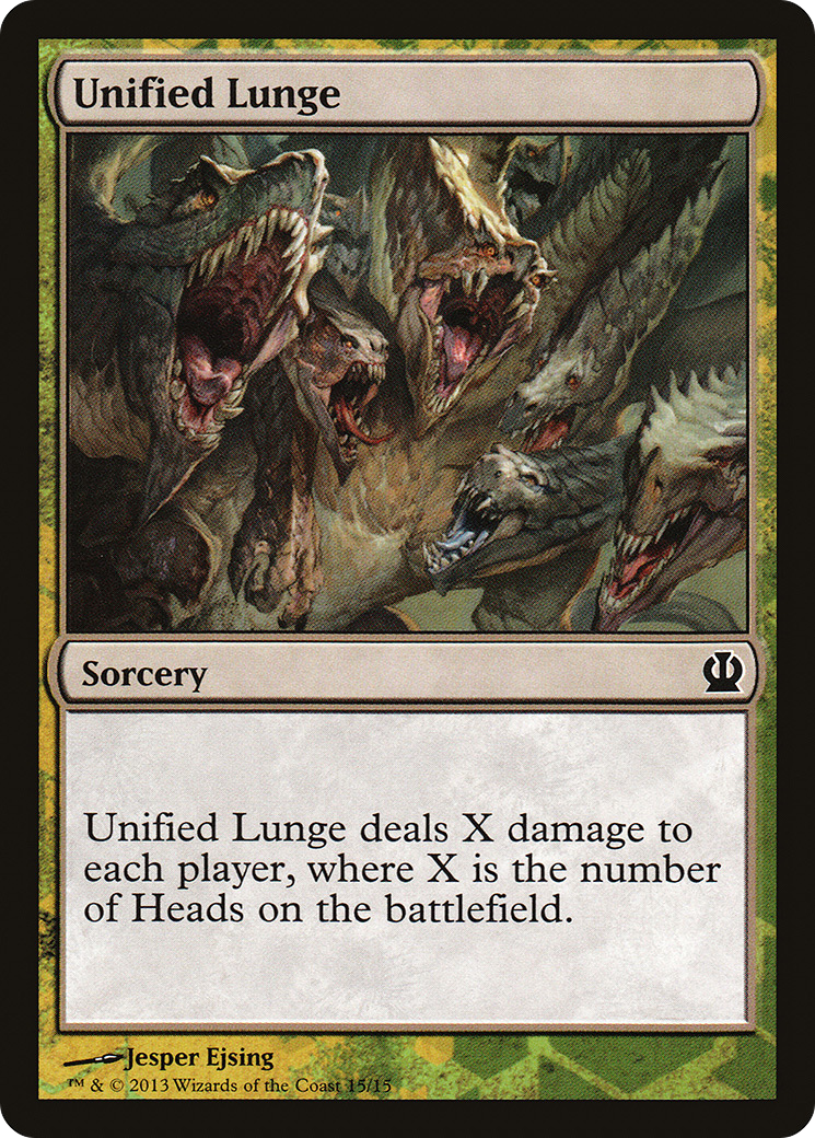 Unified Lunge [Theros Face the Hydra]