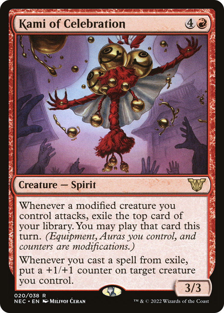 Kami of Celebration [Kamigawa: Neon Dynasty Commander]