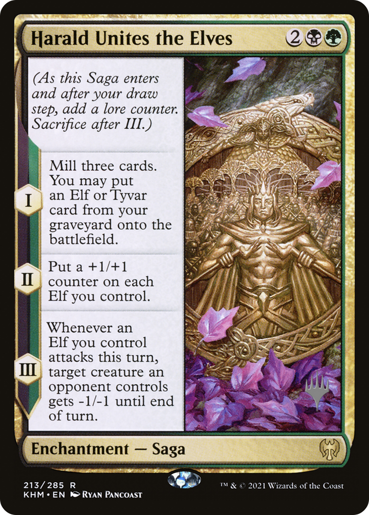 Harald Unites the Elves (Promo Pack) [Kaldheim Promos]