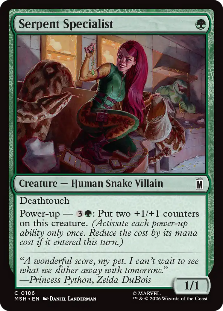 Serpent Specialist [Marvel Super Heroes]