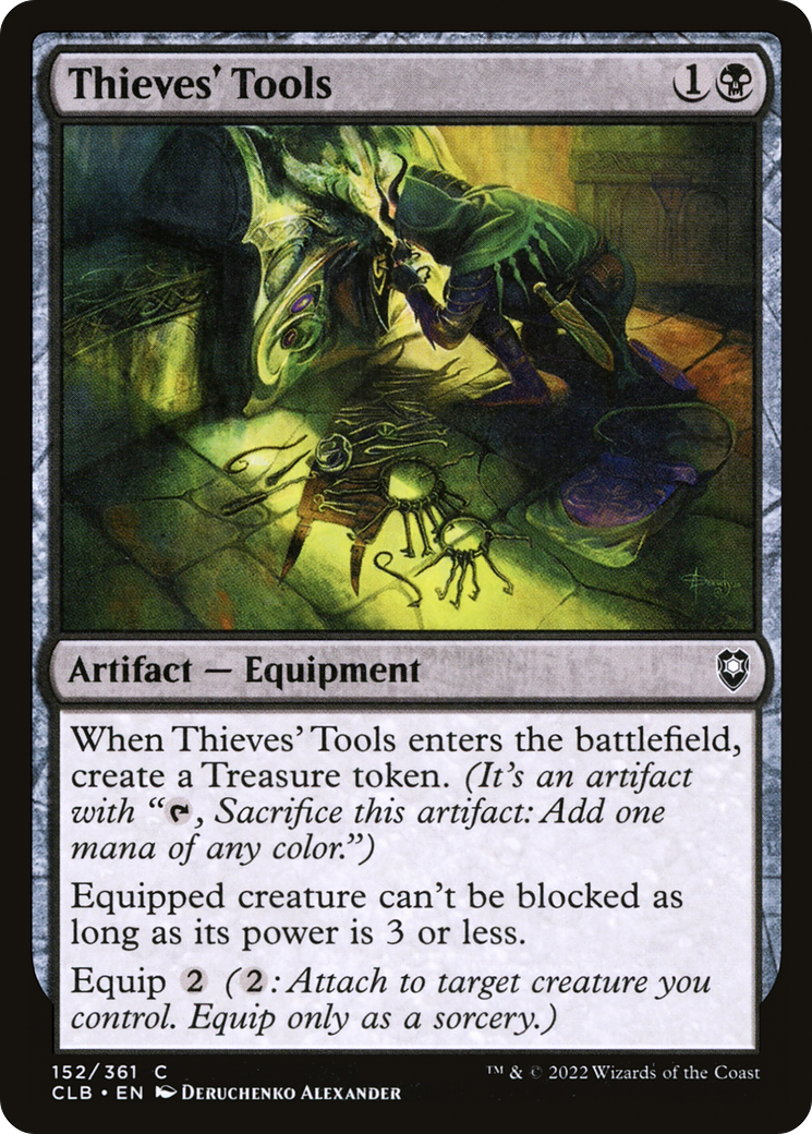 Thieves' Tools [Commander Legends: Battle for Baldur's Gate]