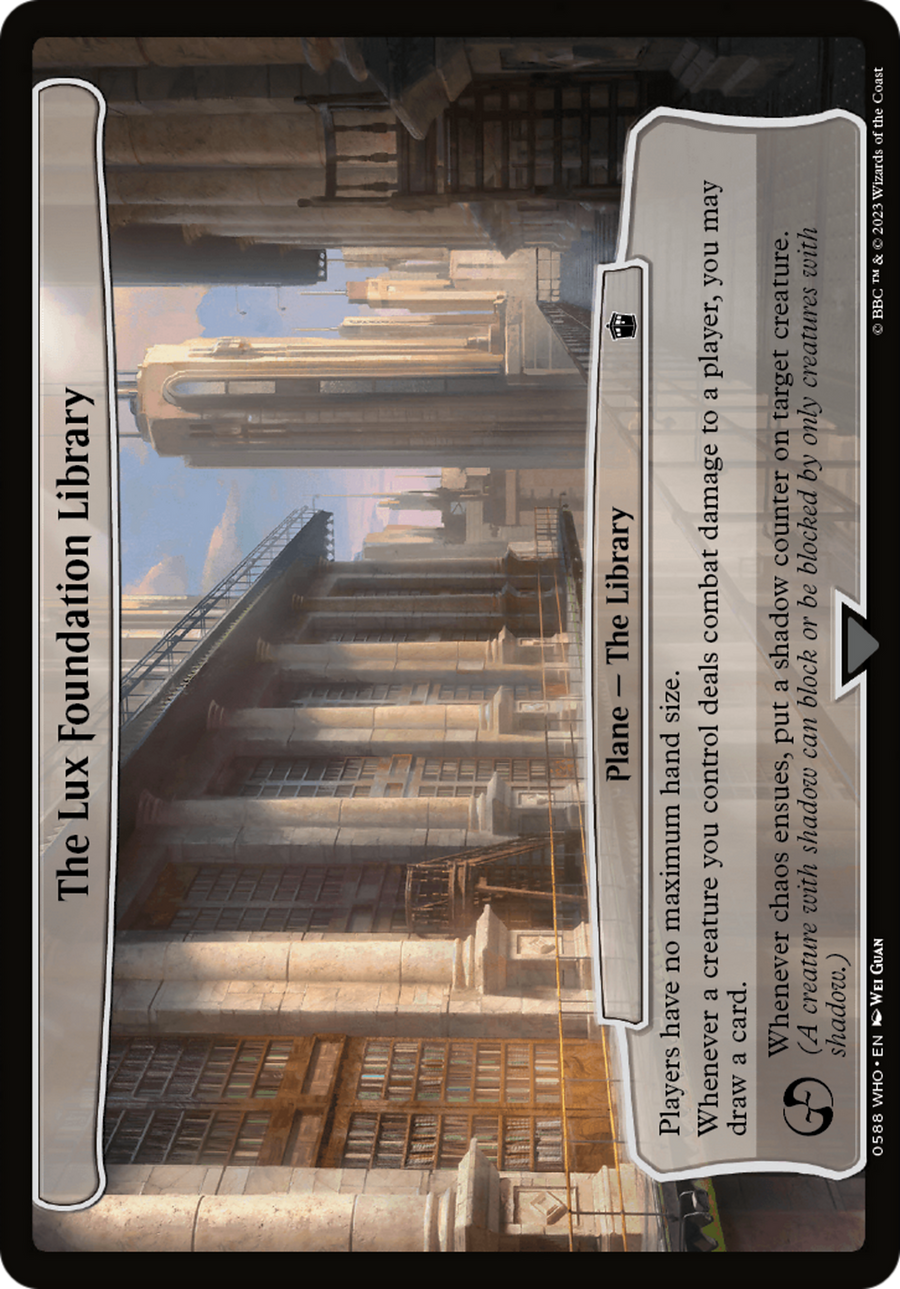 The Lux Foundation Library [Doctor Who]