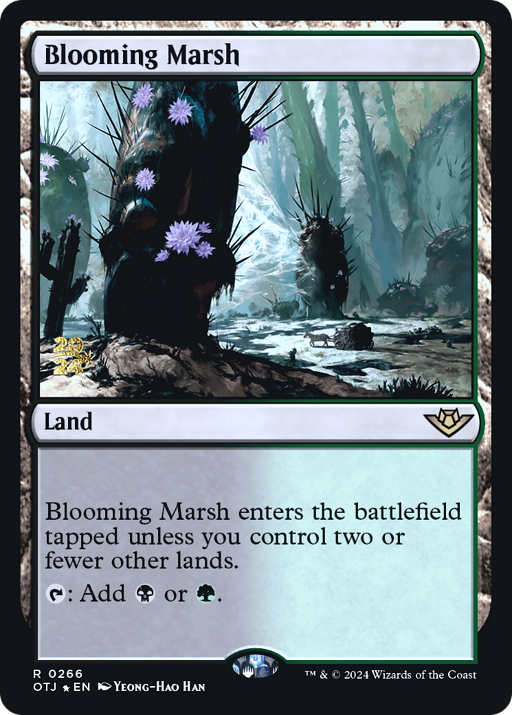 Blooming Marsh (OTJ) [Outlaws of Thunder Junction Prerelease Promos]