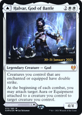 Halvar, God of Battle // Sword of the Realms [Kaldheim Prerelease Promos]