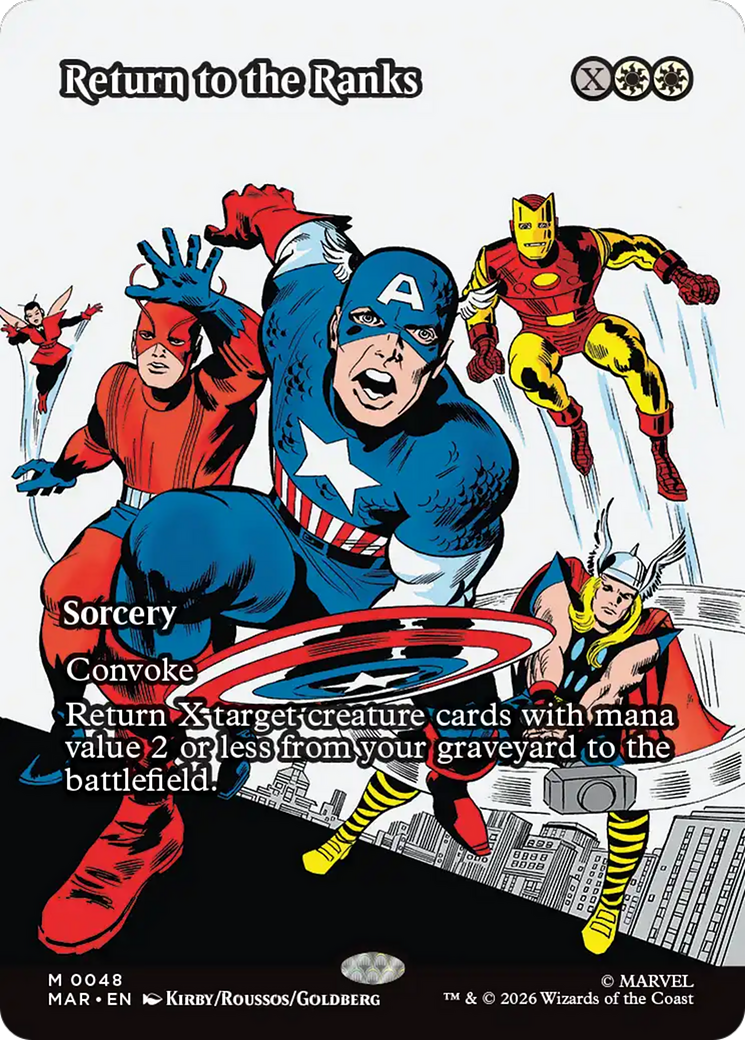 Return to the Ranks (Borderless) [Marvel Universe: Eternal-Legal]