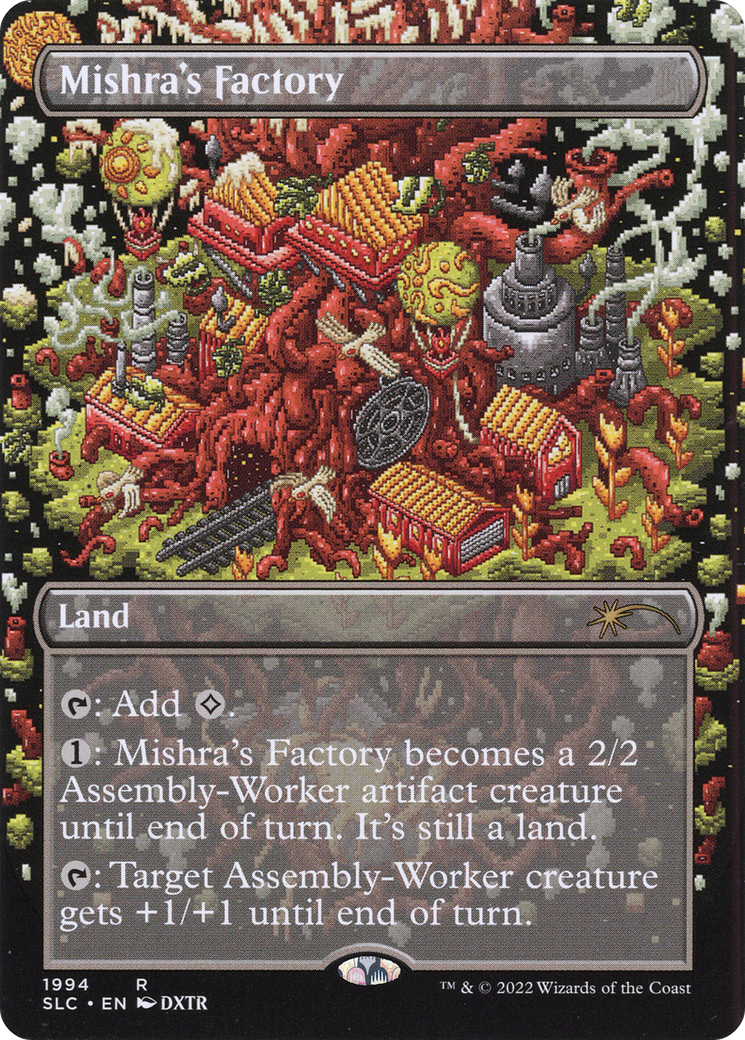 Mishra's Factory (Borderless) [Secret Lair Countdown Kit]