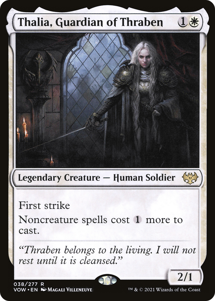 Thalia, Guardian of Thraben [Innistrad: Crimson Vow]