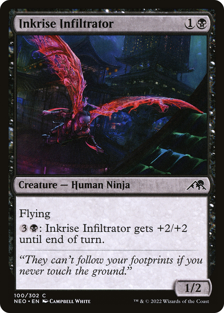 Inkrise Infiltrator [Kamigawa: Neon Dynasty]