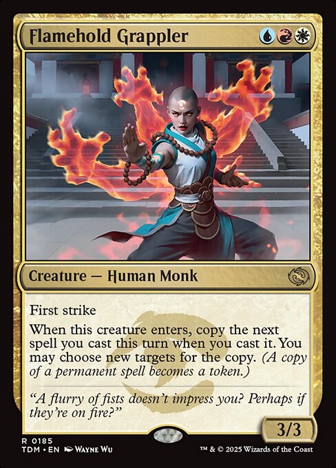 Flamehold Grappler (TDM 185) [Tarkir: Dragonstorm]