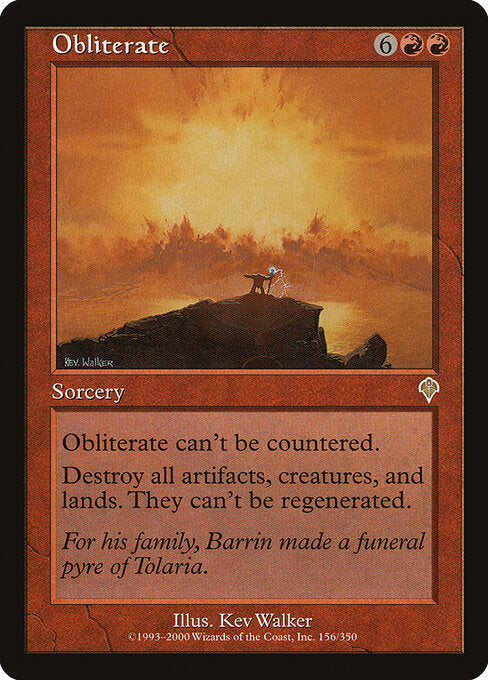 Obliterate (INV 156) [Invasion]