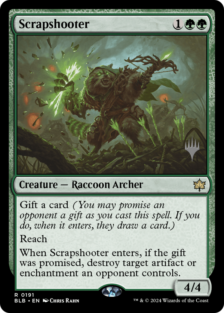 Scrapshooter (Promo Pack) [Bloomburrow Promos]